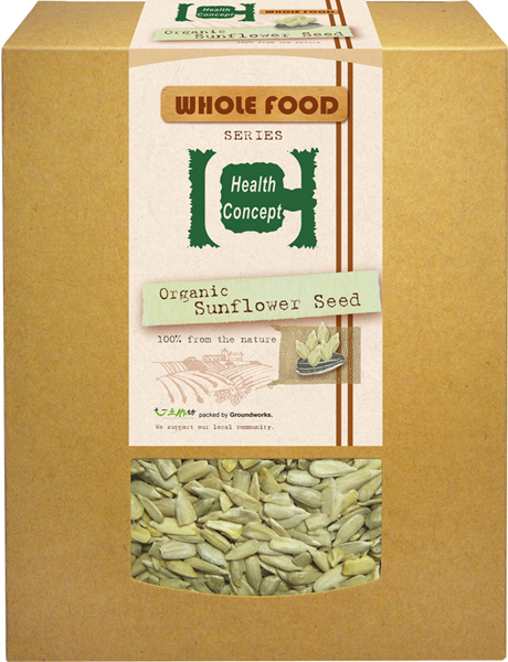 Health Concept Organic Sunflower Seed