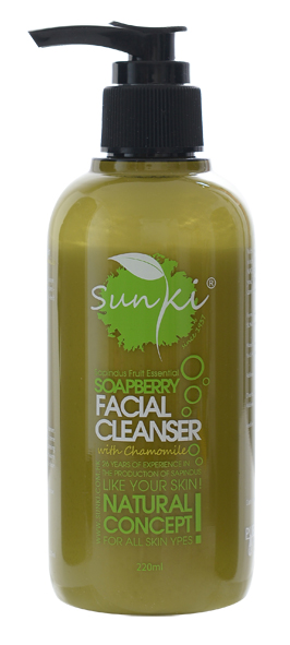 SUNKI Soapberry Facial Cleanser with Chamomile