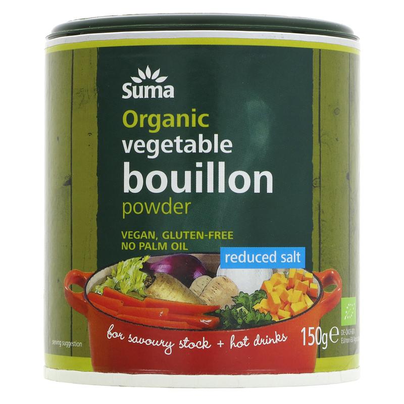 Suma Organic Bouillon Reduced Salt