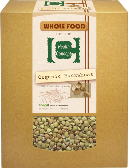 Health Concept Organic Buckwheat